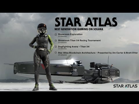 Dogfight PVP PVE Demo for Star Atlas during Solana Breakpoint November 4th