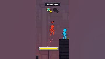 Stick Adventure Red and Blue Gameplay level 3 #LegendGamingShorts #YTShorts #Shorts