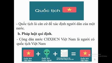THCS Tân Thành - GDCD 6 - Bài 13: Công dân nước CHXHCNVN - Tiết 21+22