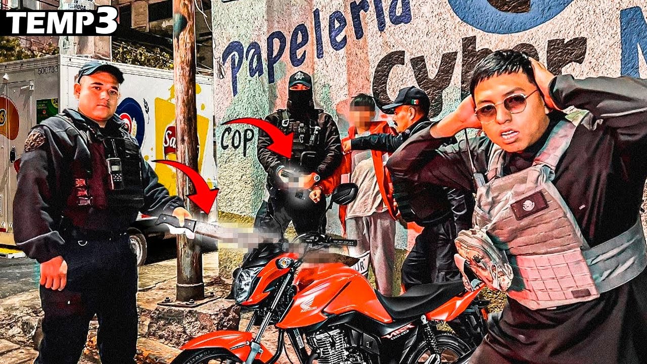 Detuvimos ASALTANTE-ROBABA a EMPRESAS de ALPURA Y SABRITAS en su MOTO