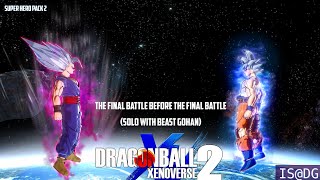 I Guess it's My Turn PQ 122 Solo Beast Gohan  - Dragon Ball Xenoverse 2 DLC 16