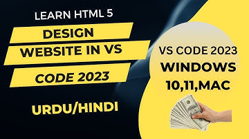 Lecture 2: Design Website Using HTML CSS VS Code || Hindi/Urdu 2022