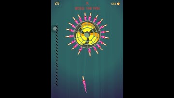 Beating the fan f boss in knife hit (legendary) (very challenging) | knife hit