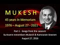 Suriname remembers Mukesh - 45 years In Memoriam - Part 1