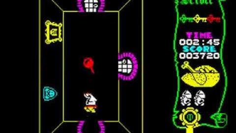 Atic Atac - Sinclair ZX Spectrum - Archive Gameplay 🎮