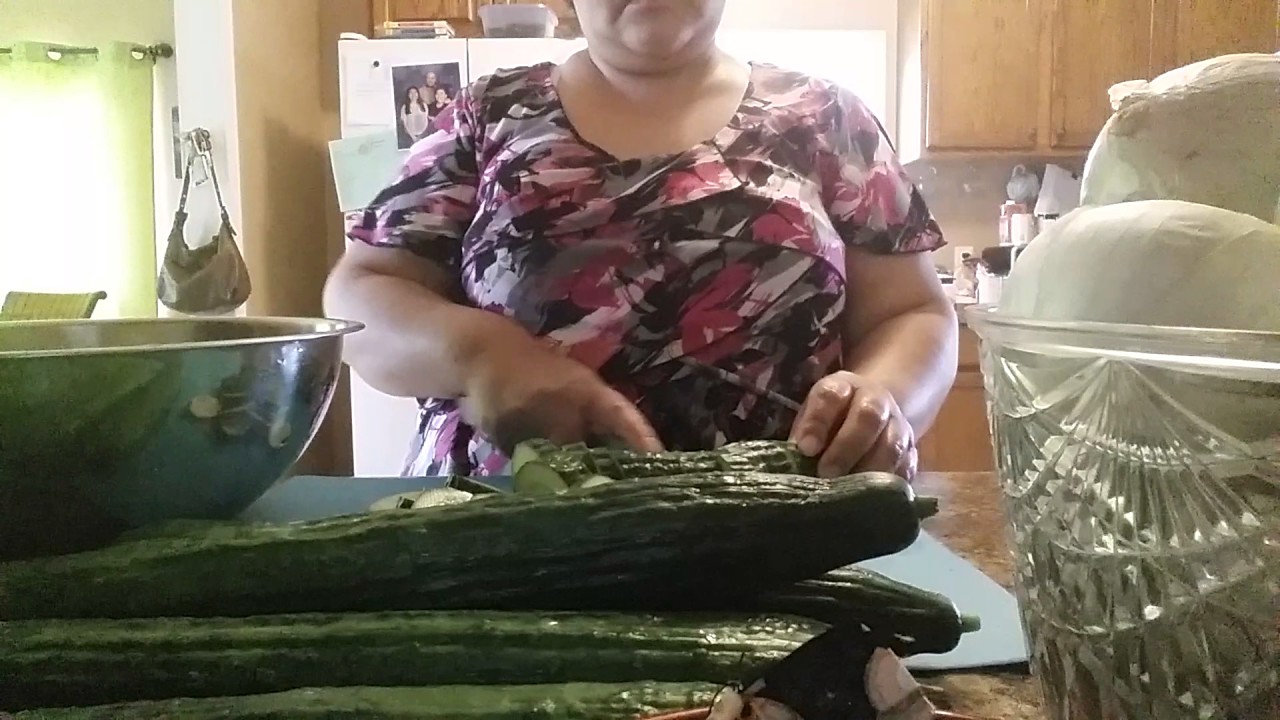 Congela tus pepinos. YouTube