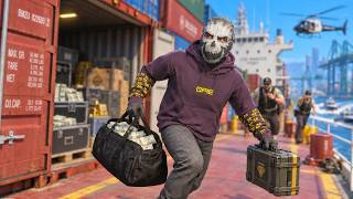 Cargo Ship Robbery In GTA 5 RP