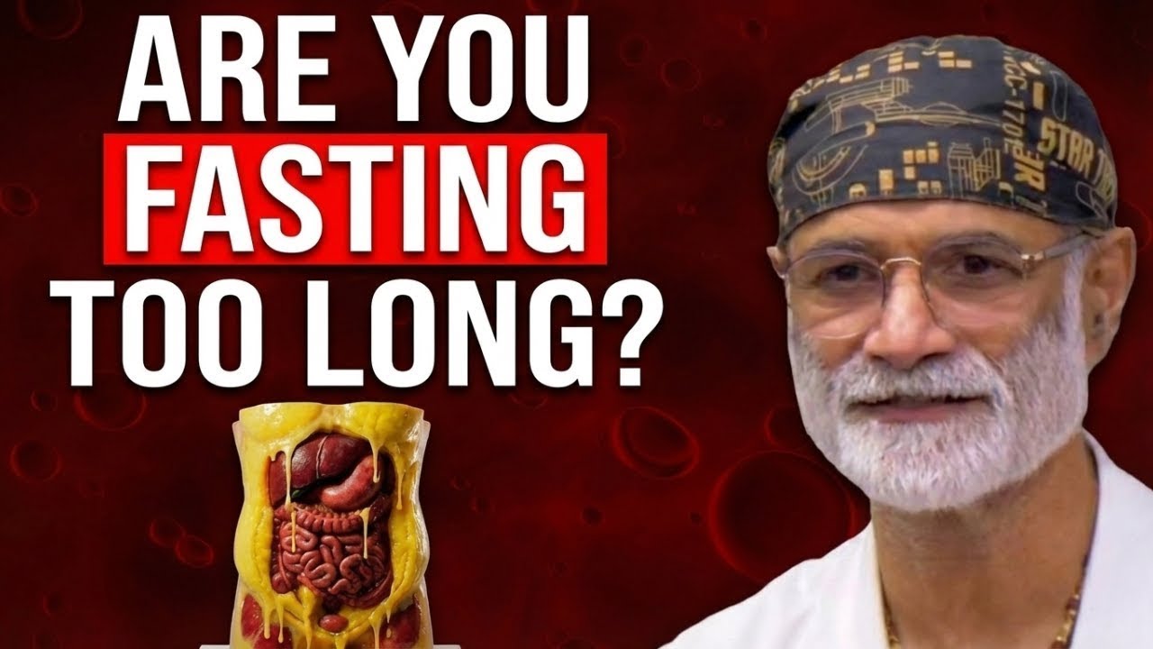 How Many Hours of Fasting Do You REALLY Need to Burn Visceral Fat? | Dr Pradip Jamnadas