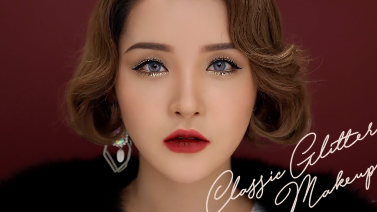 ENG/VIET SUB ✨클래식 글리터 메이크업 💄 CLASSIC GLITTER MAKEUP l LAMUQE