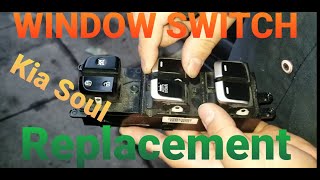 Kia Soul Window switch replacement