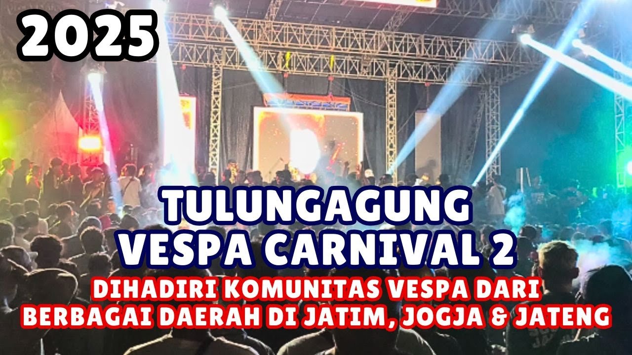 Tulungagung Vespa Carnival 2 (2025) The Best Ever