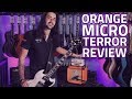 Orange Micro Terror Guitar Amplifier Head Demo Review w/ PPC108 Cab