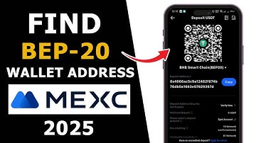 How to Find USDT BEP20 Wallet Address on Mexc Global Exchange
