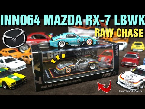 CHASE Mazda RX-7 LBWK Super silhouette - YouTube
