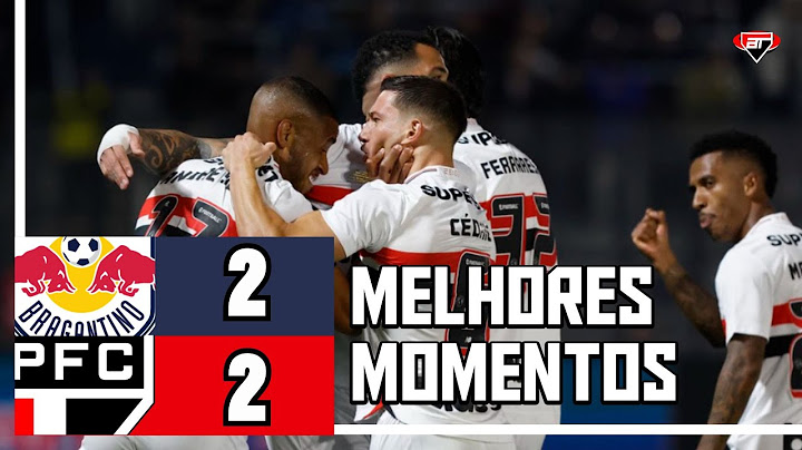 ANDRÉ SILVA MARCA DUAS VEZES! RB BRAGANTINO 2X2 SÃO PAULO | MELHORES MOMENTOS