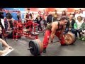 GREG DOUCETTE IFBB PRO -GUINESS WORLD RECORD HEAVIEST SUMO DEADLIFT IN ONE MINUTE