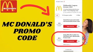 McDonald’s PROMO CODE (2024) screenshot 3