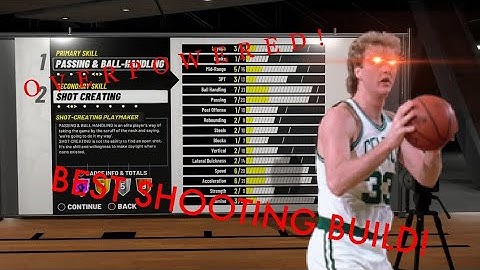 BEST LARRY BIRD BUILD IN NBA 2K19! UNGUARDABLE!