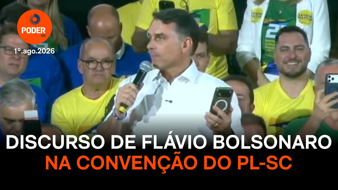 Flávio repete Lula e também pede voto antes do prazo permitido