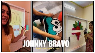 Tufting the handsome hunk -Johnny Bravo