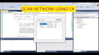 Scan Network using C