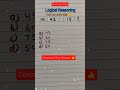 can you solve this #logicalreasoning #braintest #mathstricks #trending #diy #ytshorts #shorts #viral