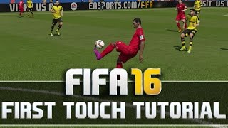 FIFA 16 FIRST TOUCH TUTORIAL - AMAZING TURNS AND FLICKS - TIPPS AND TRICKS screenshot 1