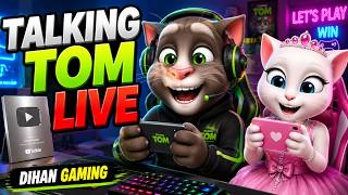 Talking Tom Funny Gameplay Live🍾