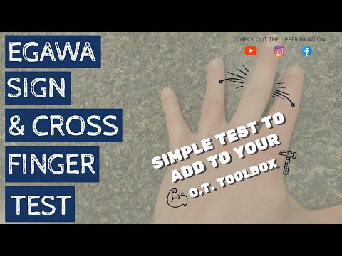 Egawa Sign and Cross Finger Test