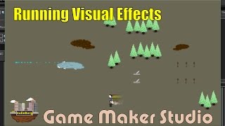 Character Run Visual Effects (Blur/Dust) [GameMaker Tutorial]