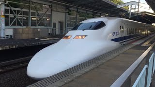 新幹線700系新神戸駅発車