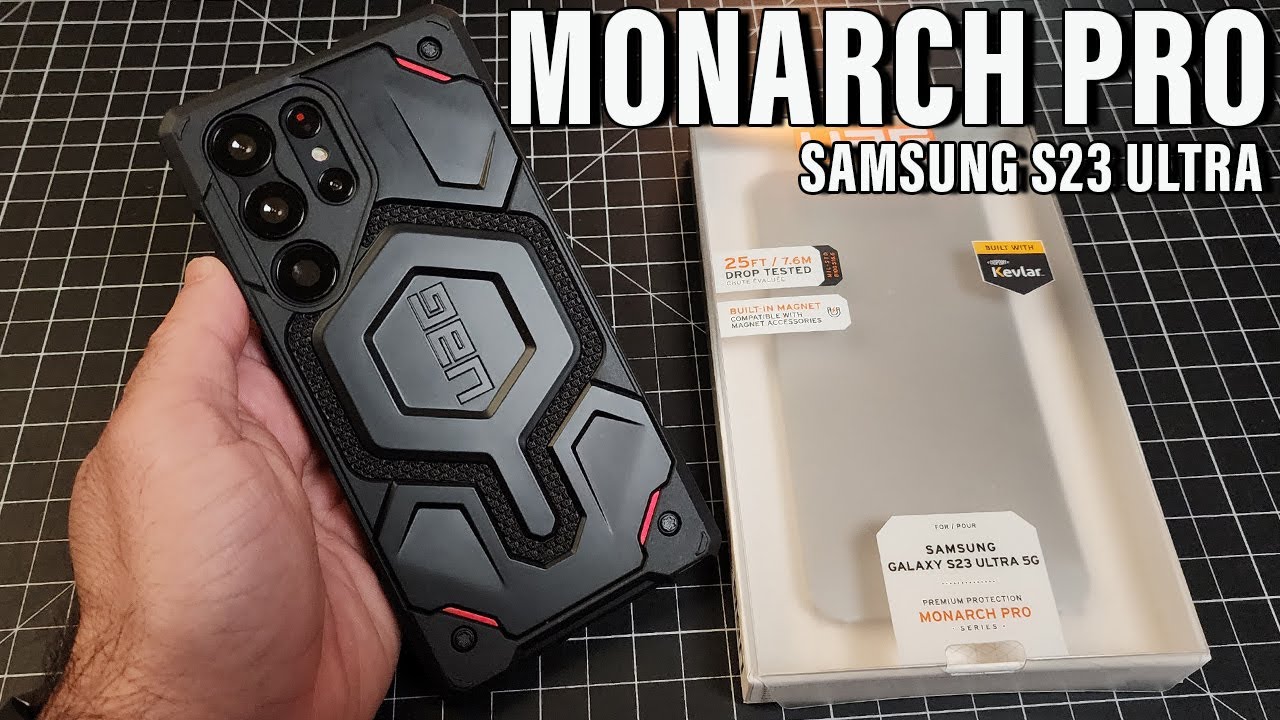 UAG Monarch Pro Kevlar Samsung Galaxy S23 Ultra - YouTube