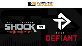 @sanfranciscoshock vs @TorontoDefiant | Week 28 | NA Day 3