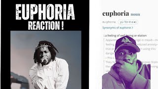 Kendrick Ain&#39;t Ducking NO SMOKE! Kendrick Lamar - Euphoria (Drake Response) REACTION!!