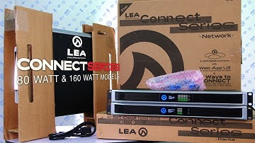 80 Watt & 160 Watt Connect Series Amplifiers - Overview