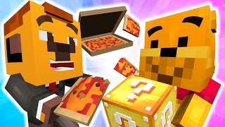 LUCKY BLOCKS: PACTO DE PIZZA TROLL ! 🍕⭐ | MINECRAFT LUCKY BLOCK - EXO y LUH