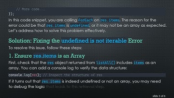 Resolving TypeError: undefined is not iterable in React and Firebase Code