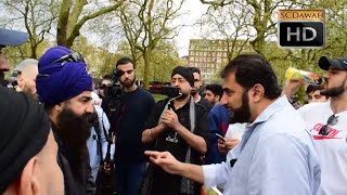 P2 - Come To Reality! Adnan Rashid vs Sikh l Speakers Corner l Hyde Park screenshot 3