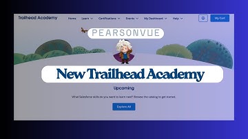 Salesforce #trailhead  Academy & NEW Cert Exam Registration (Pearson VUE Guide) | 2025