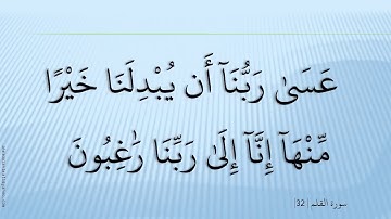 068 سورة القلم - مشارى راشد