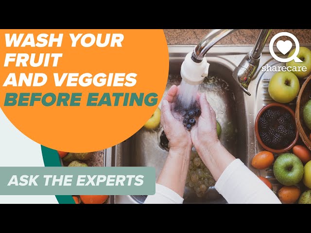 The Best Way to Wash Your Fruits and Vegetables, According to an Expert
