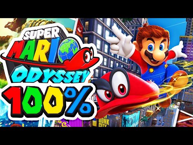 Super Mario Odyssey for Switch ᴴᴰ Full Playthrough (100% Walkthrough Part  1) 