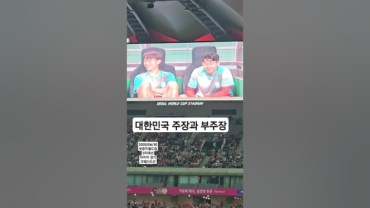 북중미월드컵 3차예선 마지막 경기 쿠웨이트전, 대한민국 주장과 부주장의 모습