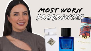 MOST WORN FRAGRANCES OF 2023!!  ( 8 perfumes that I couldn't stop wearing )