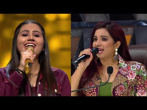 Mainu ishq da lageya rog | Shreya & Adhya duet performance | indian idol 14 ❤️