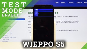 How to Enable Factory Mode in WIEPPO S5 – Factory Test Mode