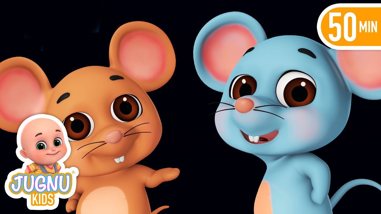 Do Chuhe The Mote Mote | दो चूहे थे | hindi poem | hindi rhymes for  children by jugnu Kids - YouTube