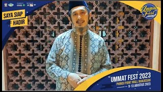 Cara Mudah dan Gratis Belajar Ilmu Bisnis I Ummat Fest 2023 with Ust. Muh. Zaitun Rasmin