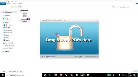 How to Unsecure a Secured PDF Document Quickly | #shorts
