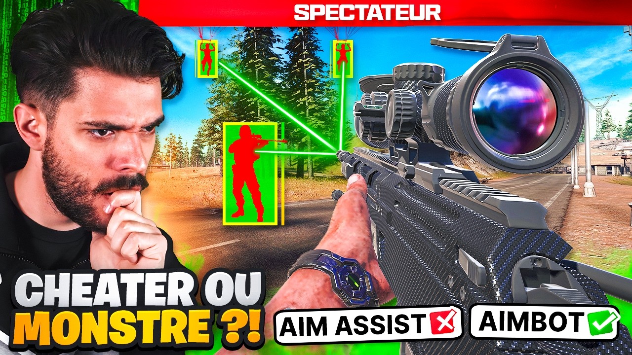 JE L'ACCUSE DE CHEAT MAIS J'AI UN DOUTE sur WARZONE ( SPEC )